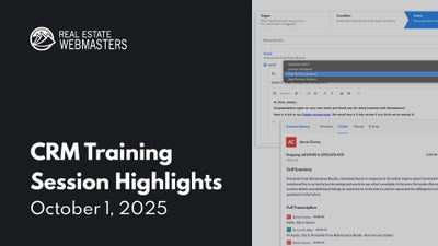 CRM Training Session Highlights - October 1